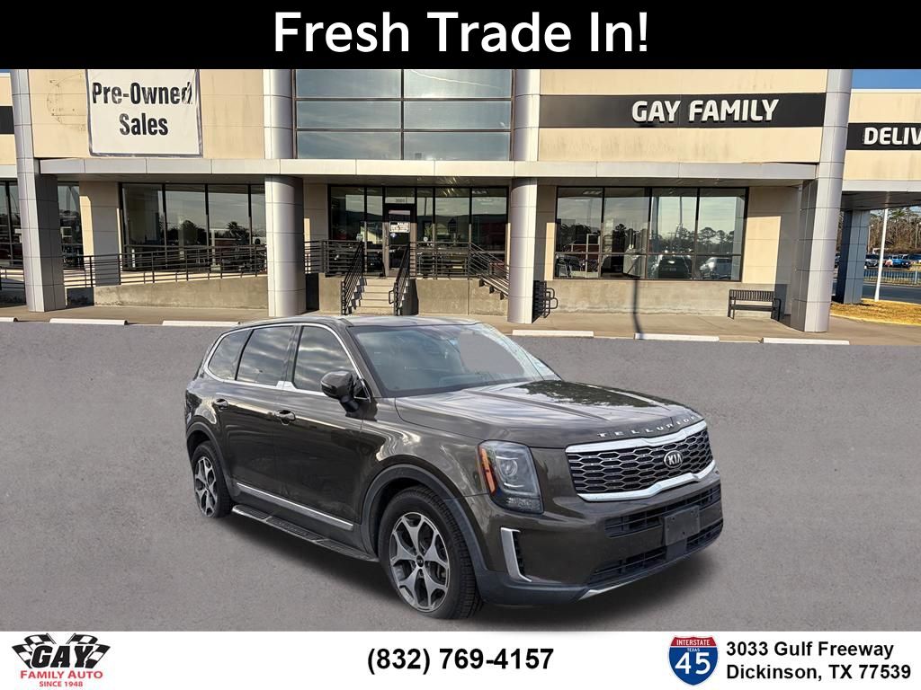 Moss 2021 Kia Telluride EX FWD SUV / Crossover Front-Wheel Drive 8-Speed Automatic