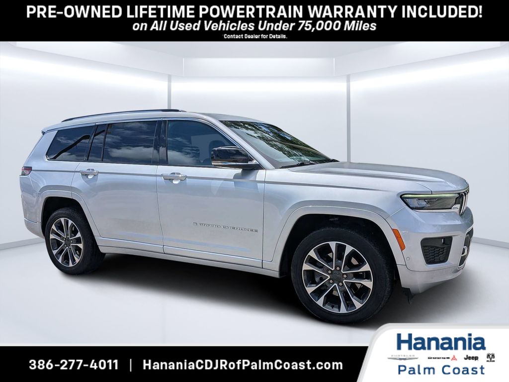 Silver Zynith 2021 Jeep Grand Cherokee L SUV / Crossover Four-Wheel Drive 8-Speed Automatic