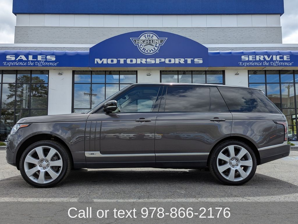 Waitomo Gray 2017 Land Rover Range Rover SUV / Crossover All-Wheel Drive 8-Speed Automatic