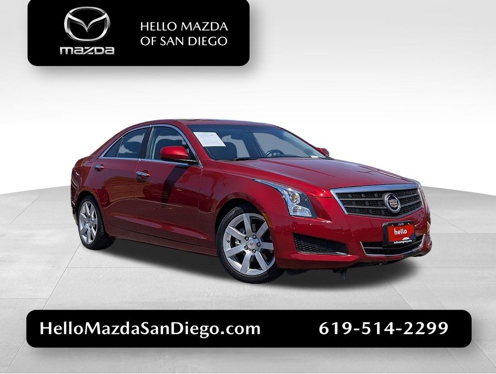 Red Obsession Tintcoat 2014 Cadillac ATS 2.5L RWD Sedan Rear-Wheel Drive 6-Speed Automatic