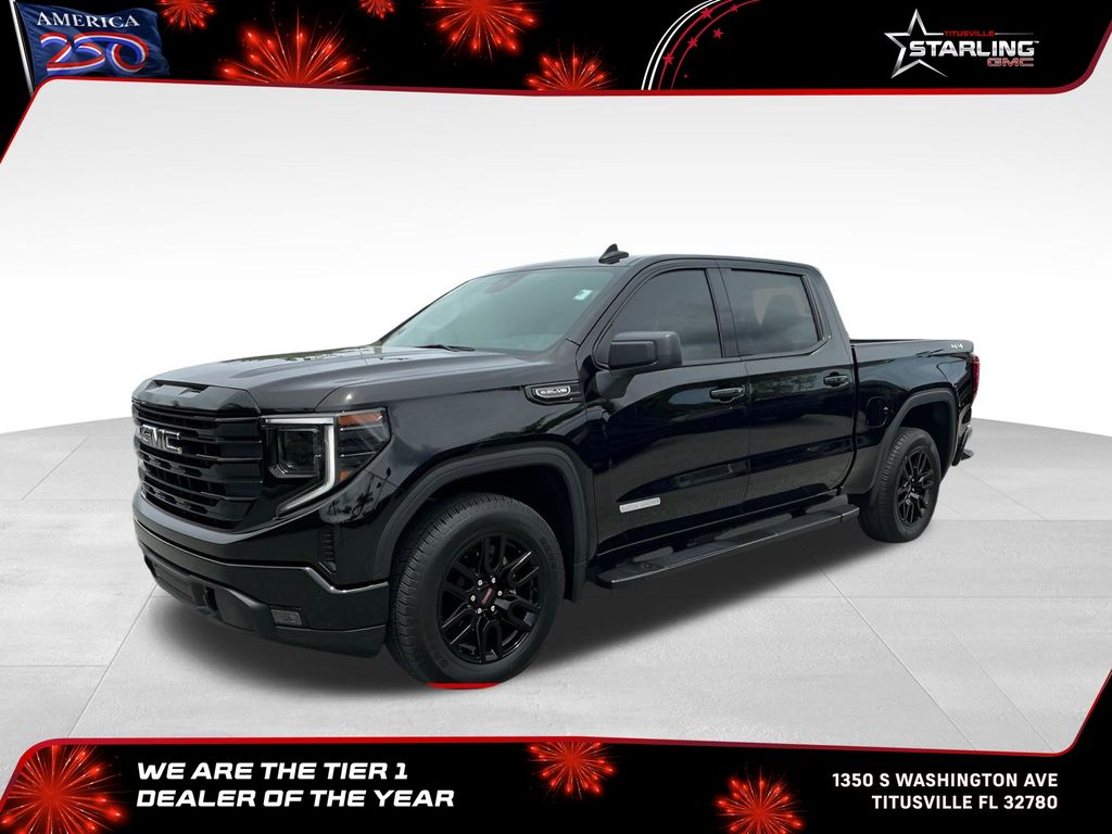Onyx Black 2025 GMC Sierra 1500 Pickup Truck Four-Wheel Drive Automatic