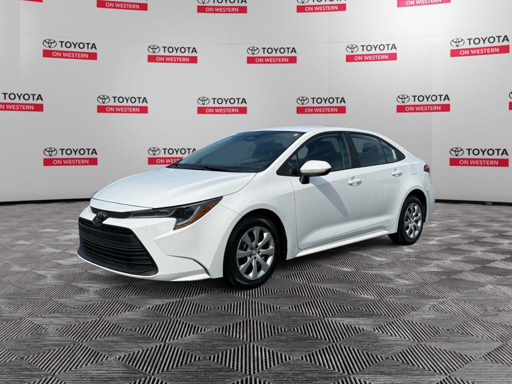 Ice 2024 Toyota Corolla LE FWD Sedan Front-Wheel Drive Continuously Variable Transmission