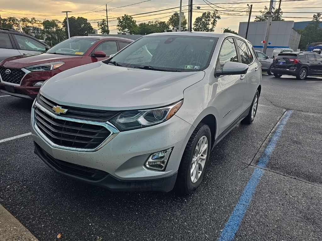 Silver Ice Metallic 2021 Chevrolet Equinox SUV / Crossover Four-Wheel Drive 6-Speed Automatic Overdrive