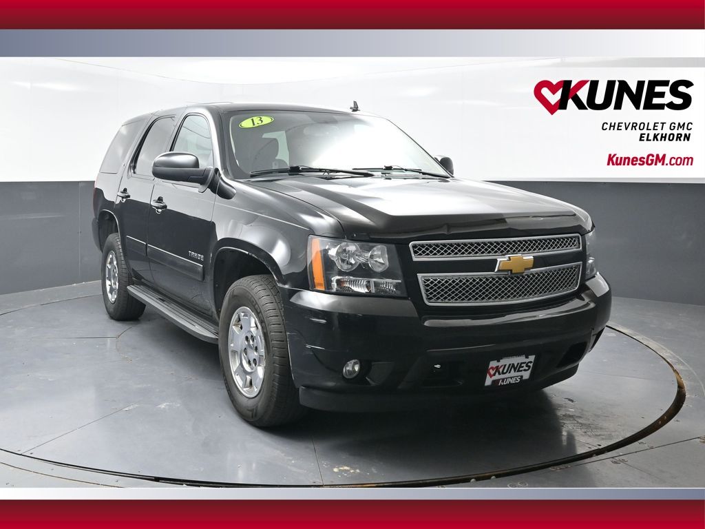 Black 2013 Chevrolet Tahoe SUV / Crossover Four-Wheel Drive 6-Speed Automatic Overdrive