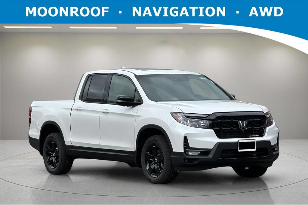 Platinum White Pearl 2026 Honda Ridgeline Pickup Truck All-Wheel Drive 9-Speed Automatic