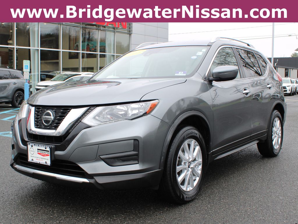 Gray (Gun Metallic) 2019 Nissan Rogue SV AWD SUV / Crossover All-Wheel Drive Continuously Variable Transmission