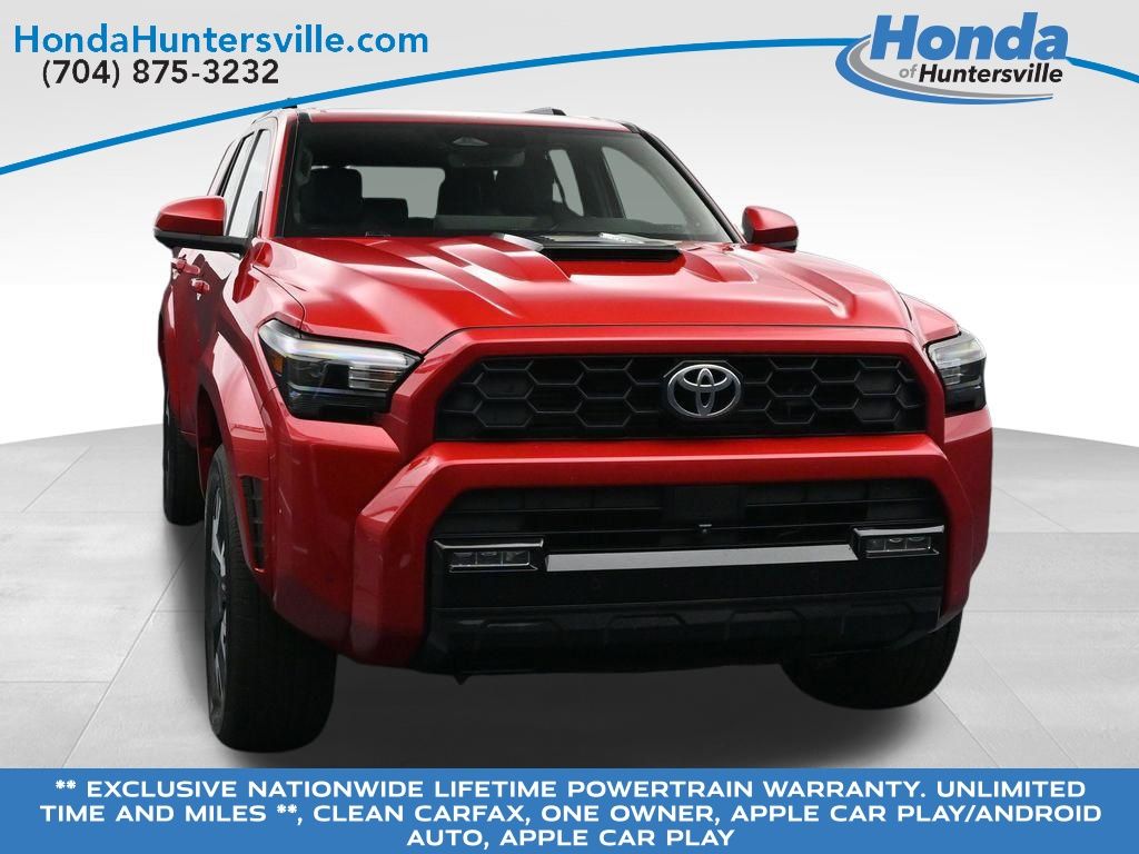 Red 2025 Toyota 4Runner SUV / Crossover Four-Wheel Drive 8-Speed Automatic