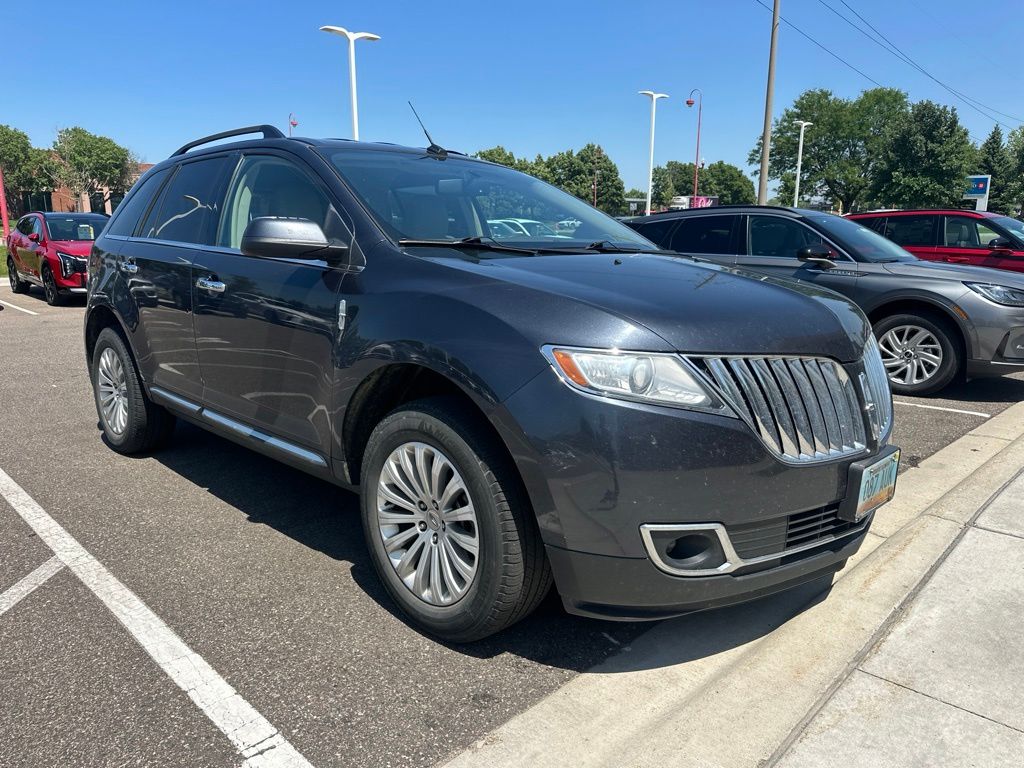 Quartz Metallic 2014 Lincoln MKX SUV / Crossover All-Wheel Drive 6-Speed Automatic