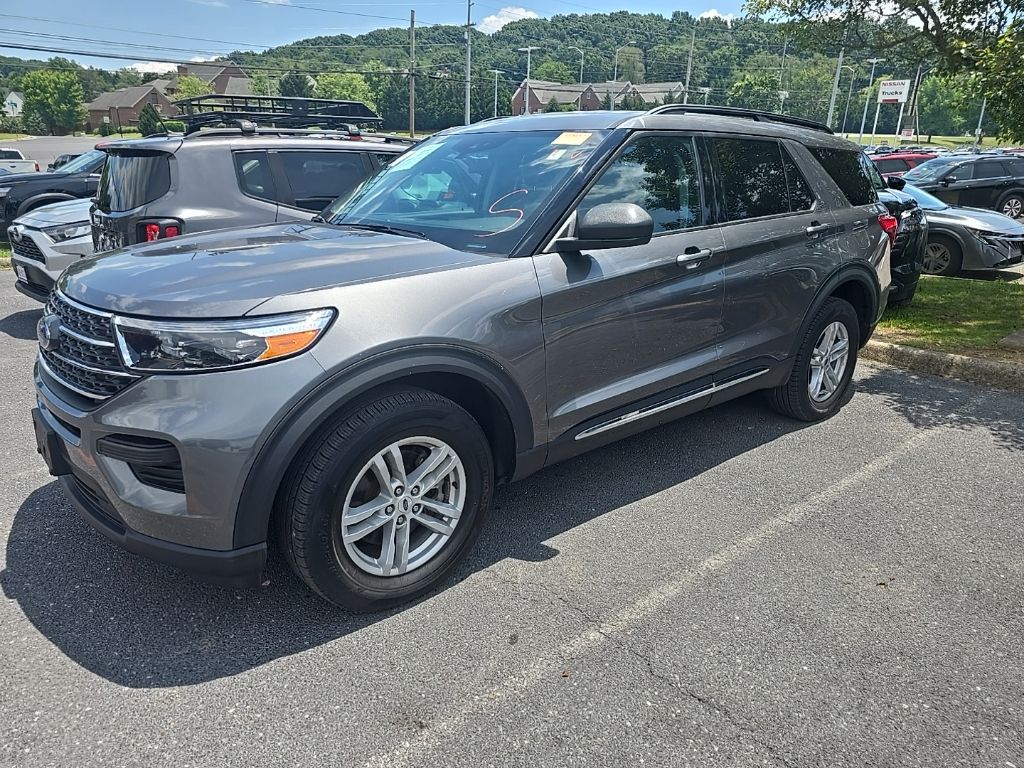 Gray Metallic 2024 Ford Explorer SUV / Crossover All-Wheel Drive Automatic
