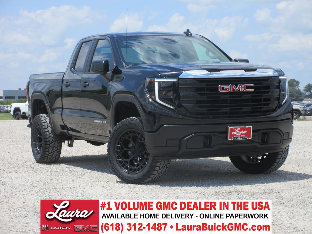 Onyx Black 2026 GMC Sierra 1500 Pickup Truck Four-Wheel Drive Automatic