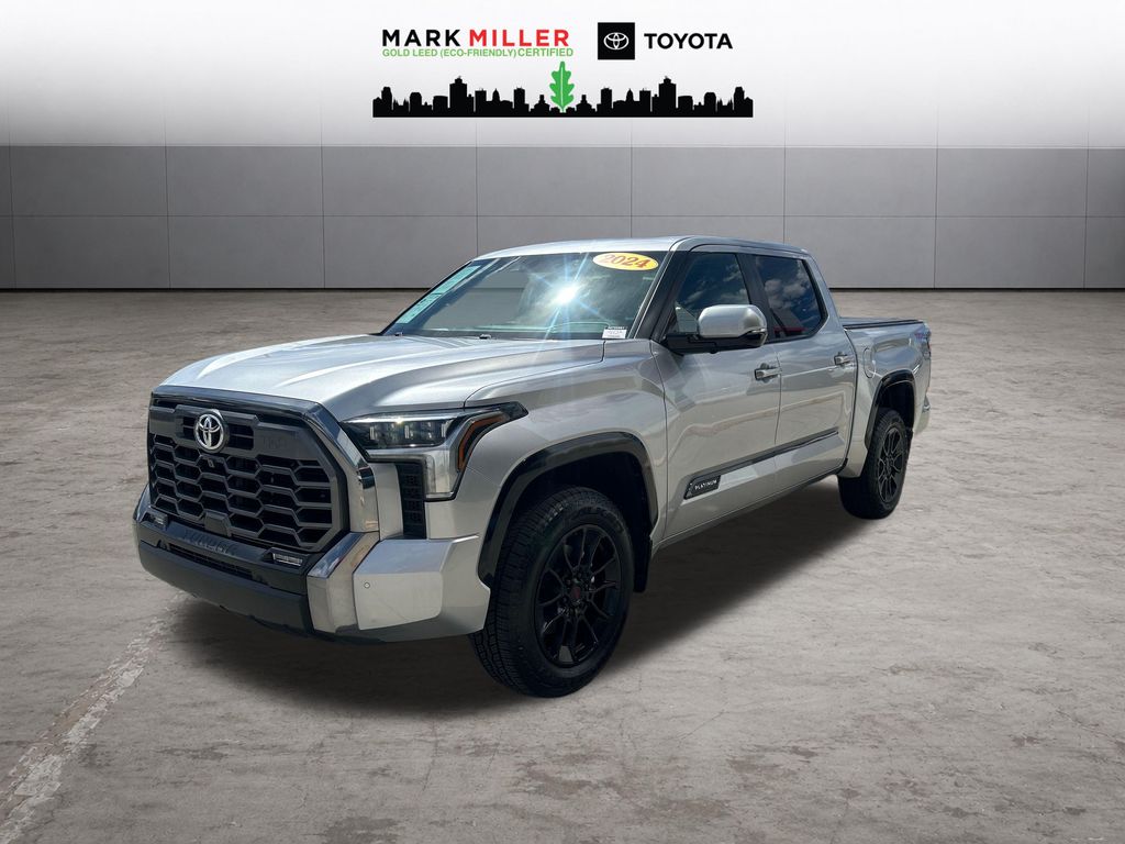 Celestial Silver Metallic 2024 Toyota Tundra Pickup Truck Four-Wheel Drive Automatic