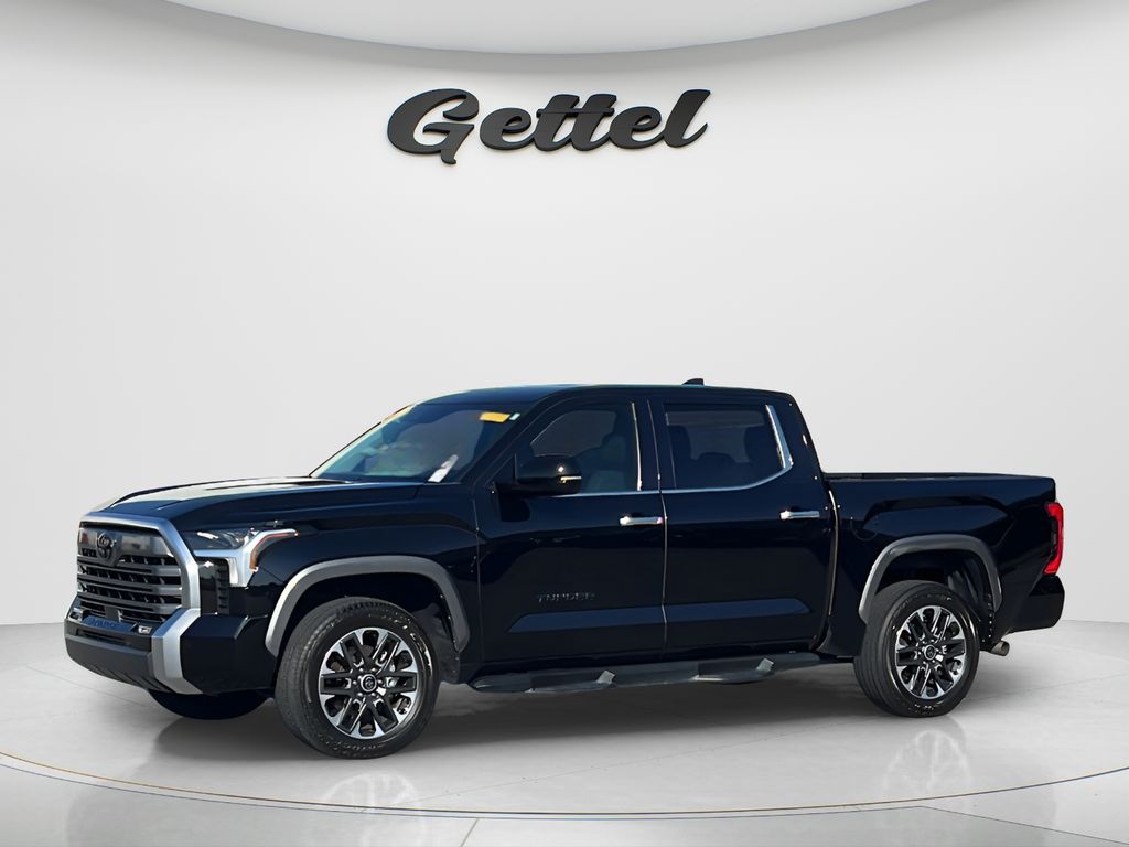 Midnight Black Metallic 2024 Toyota Tundra Pickup Truck Four-Wheel Drive Automatic