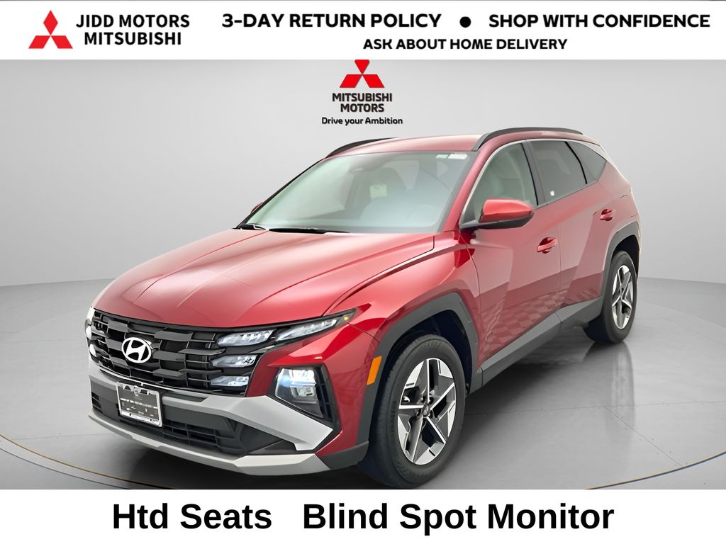 Ultimate Red 2025 Hyundai Tucson SUV / Crossover All-Wheel Drive 8-Speed Automatic