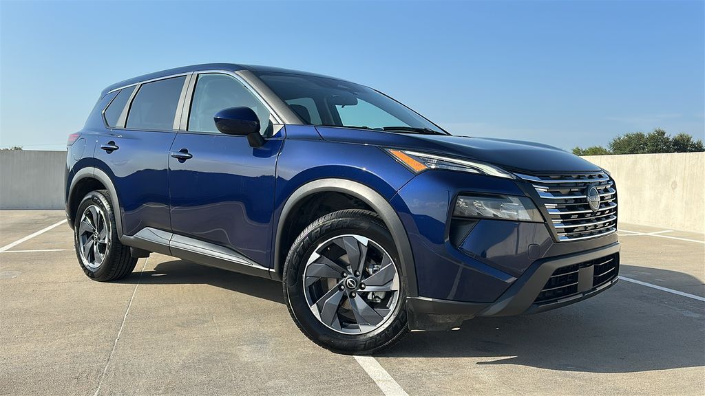 2025 Nissan Rogue SV Blue at South Houston Nissan