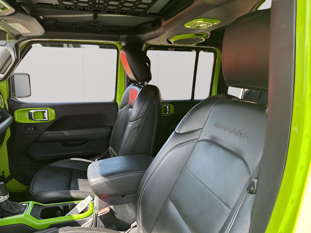 Used 2021 Green Jeep Unlimited Sahara 4xe image 26