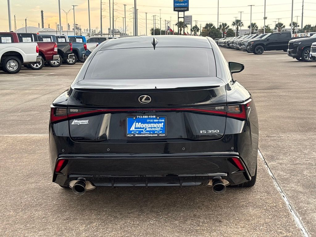 2024 Lexus IS 350 F SPORT Black at Westside Lexus