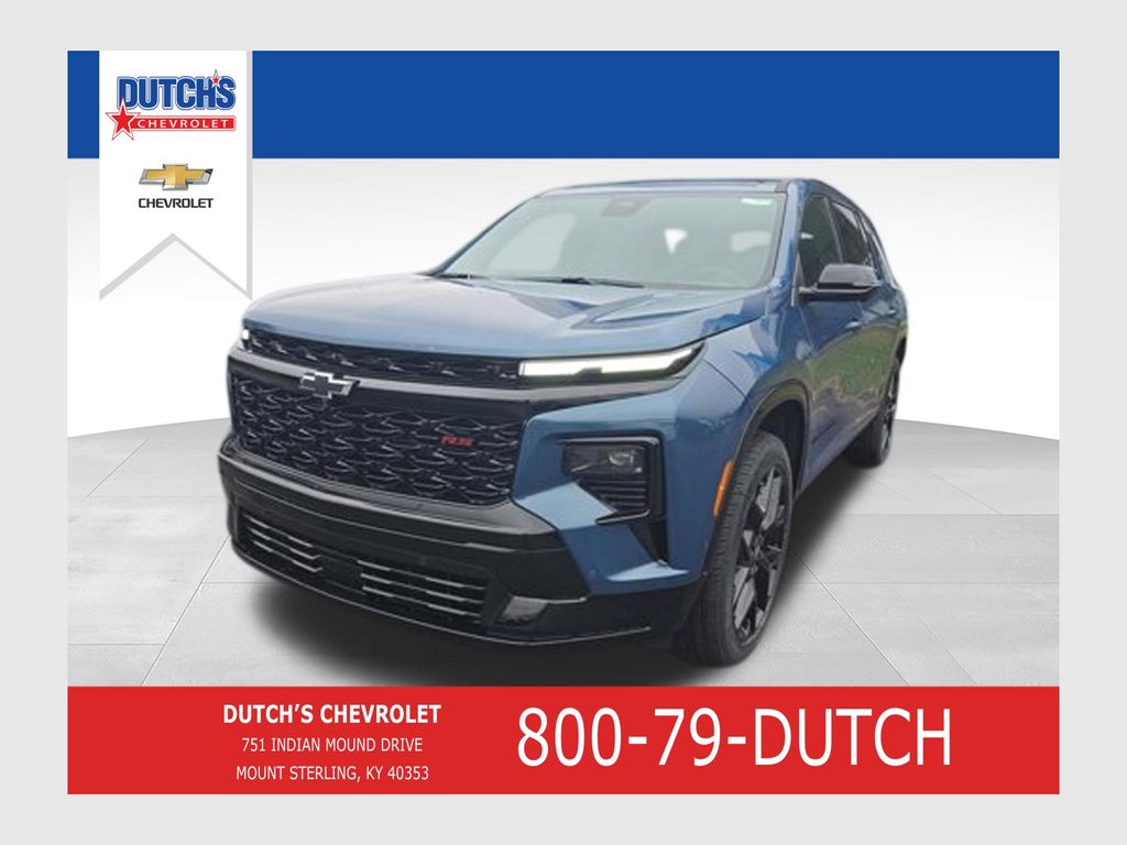 Lakeshore Blue Metallic 2026 Chevrolet Traverse RS FWD SUV / Crossover Front-Wheel Drive 8-Speed Automatic