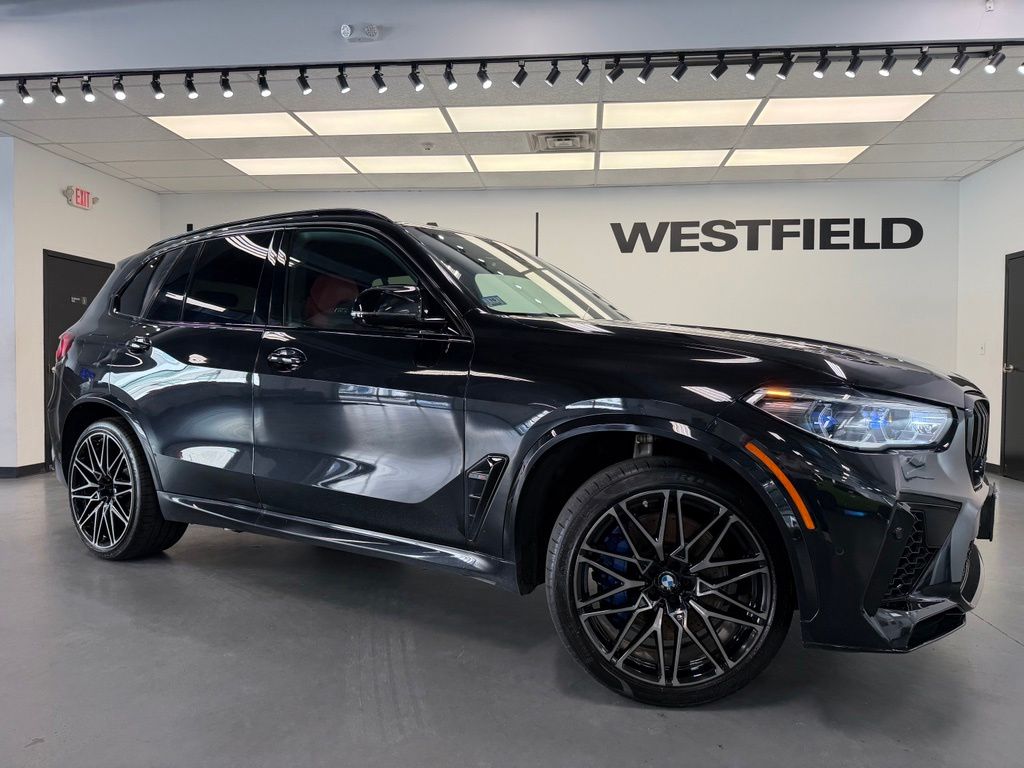 Black Sapphire Metallic 2021 BMW X5 M SUV / Crossover All-Wheel Drive 8-Speed Automatic