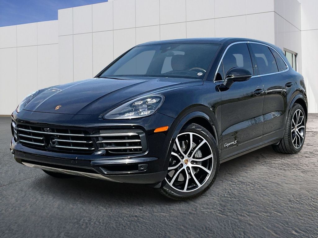 Jet Black Metallic 2021 Porsche Cayenne S AWD SUV / Crossover All-Wheel Drive 8-Speed Automatic