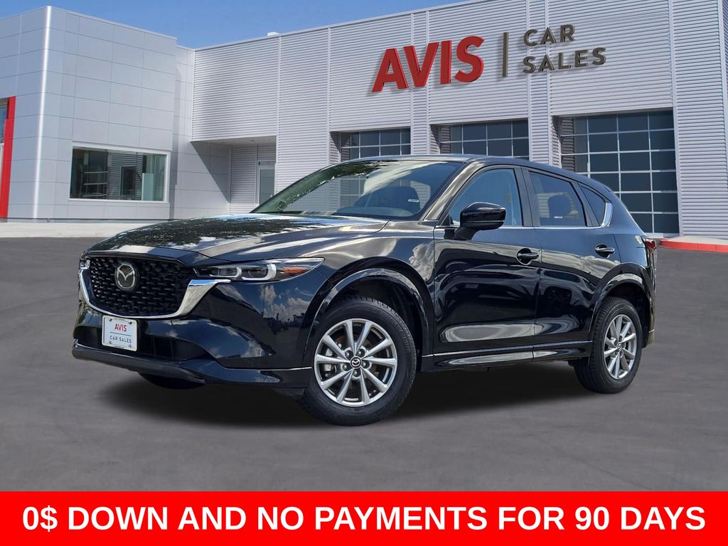 Jet Black 2025 Mazda CX-5 2.5 S Preferred AWD SUV / Crossover All-Wheel Drive 6-Speed Automatic