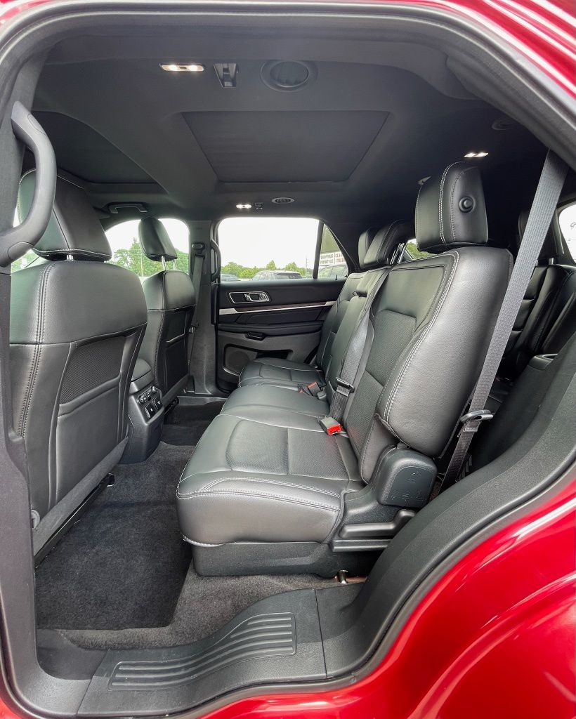 2018 Ford Explorer Limited Red at Bayway Cadillac of The Woodlands