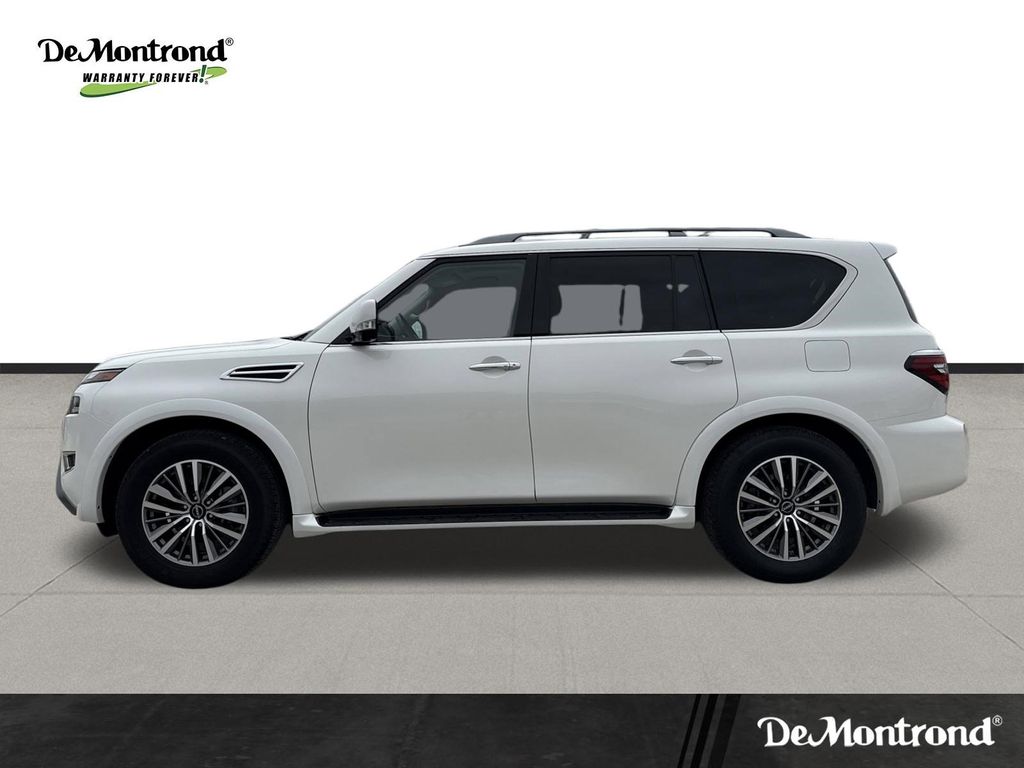 2023 Nissan Armada SL White at Joe Myers Mazda Kia