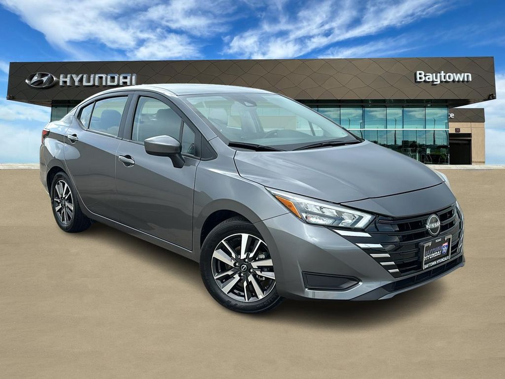 2025 Nissan Versa 1.6 SV Gray at South Houston Nissan