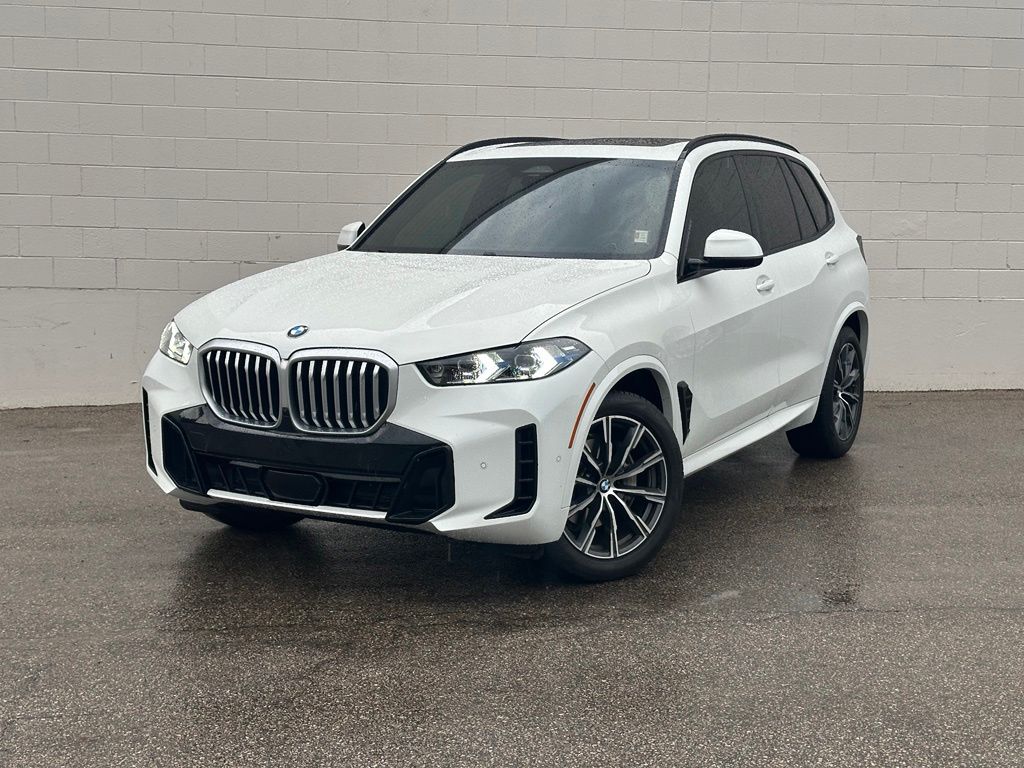 Alpine White 2024 BMW X5 SUV / Crossover All-Wheel Drive 8-Speed Automatic
