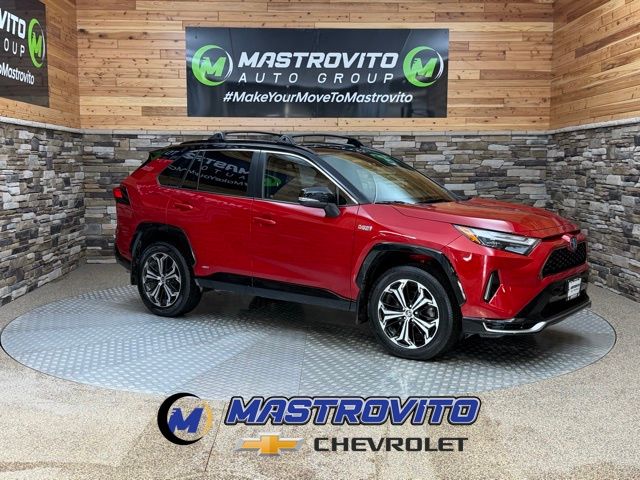 Midnight Black Metallic 2022 Toyota RAV4 Prime XSE AWD SUV / Crossover All-Wheel Drive Continuously Variable Transmission