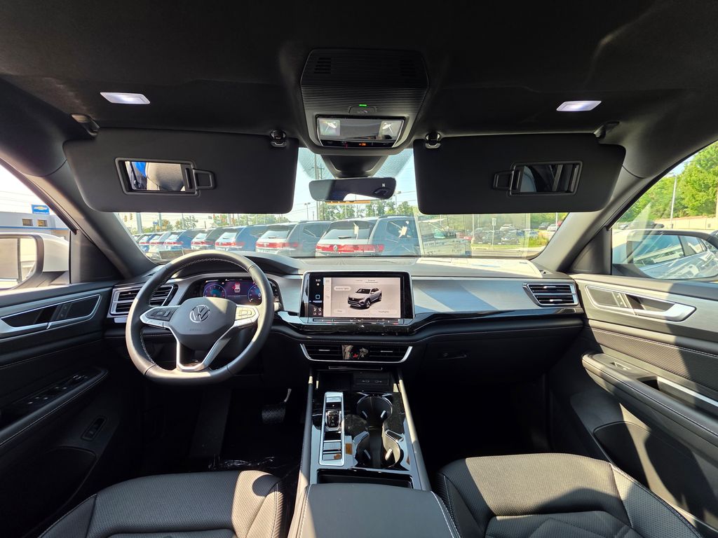 2026 Volkswagen Atlas Cross Sport 2.0T SE w/Technology White/off-white at Sutliff Volkswagen