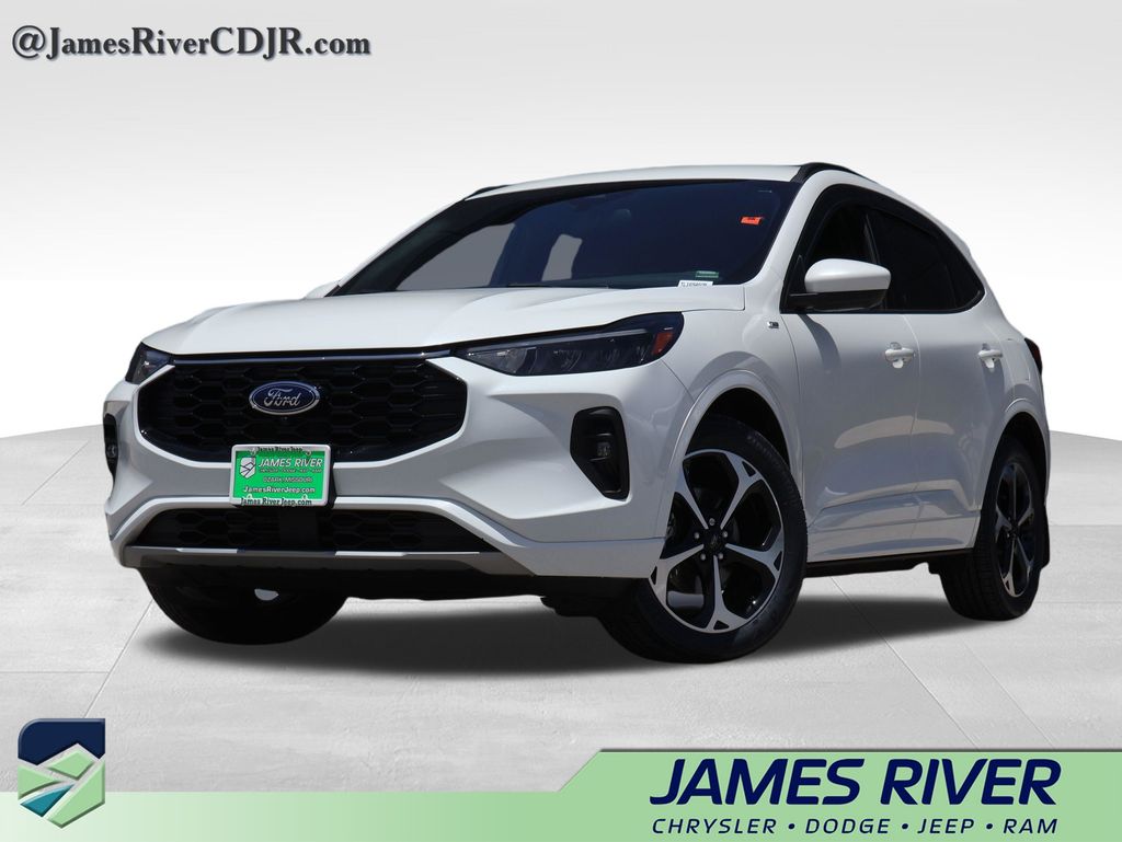 White Metallic 2023 Ford Escape SUV / Crossover All-Wheel Drive 8-Speed Automatic