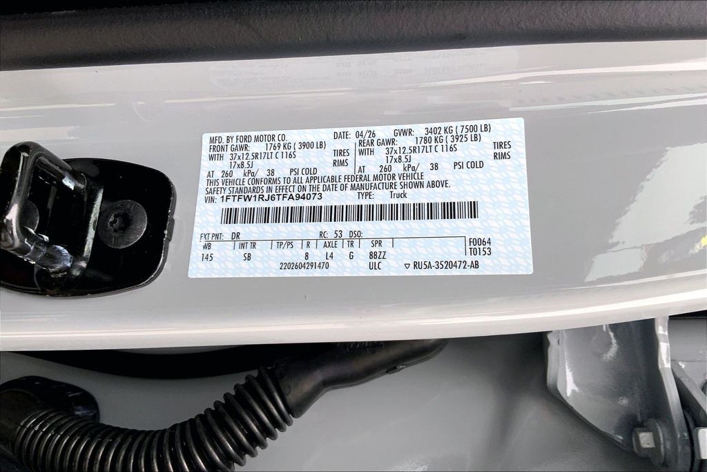 New 2026 White Ford Raptor R image 13