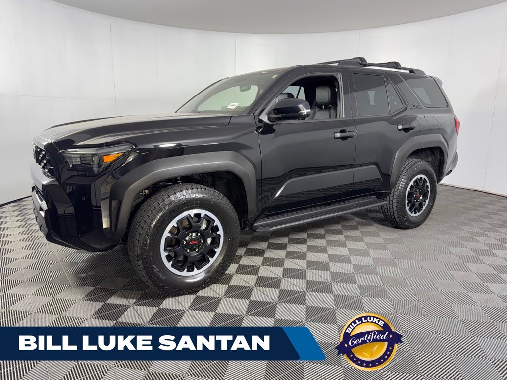 Black 2025 Toyota 4Runner SUV / Crossover Four-Wheel Drive 8-Speed Automatic