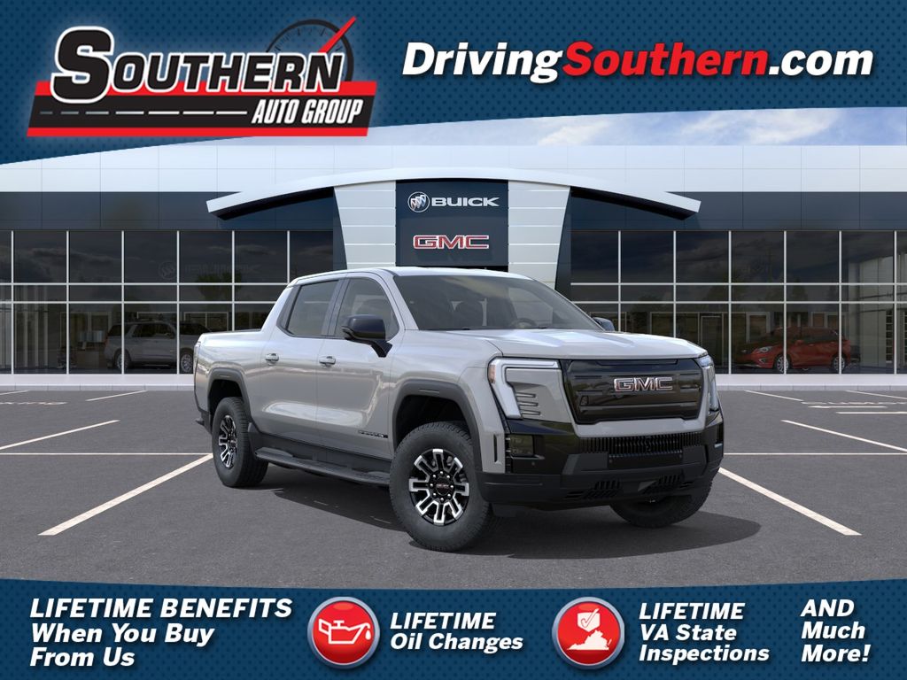 Thunderstorm Gray 2026 GMC Sierra EV Pickup Truck All-Wheel Drive 1-Speed Automatic