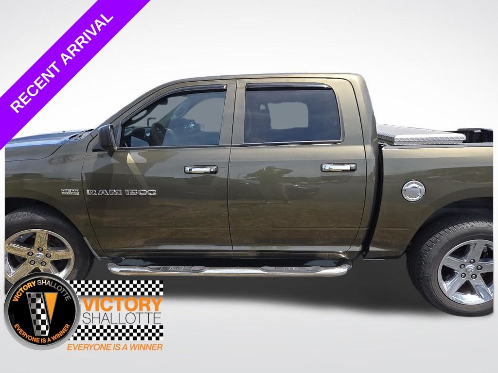Sagebrush Pearlcoat 2012 RAM 1500 Big Horn Crew Cab Pickup Truck 4X2 6-Speed Automatic