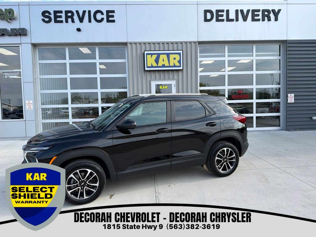Mosaic Black Metallic 2025 Chevrolet Trailblazer SUV / Crossover Four-Wheel Drive 9-Speed Automatic