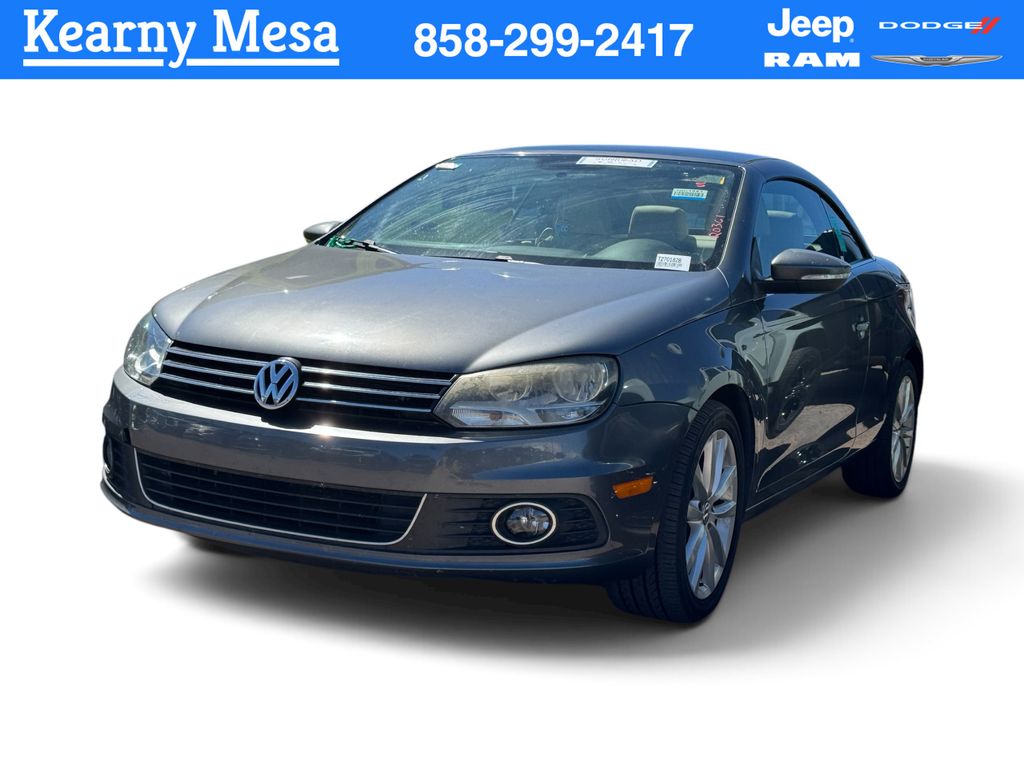Gray 2012 Volkswagen Eos Convertible Front-Wheel Drive 6-Speed Dual Clutch