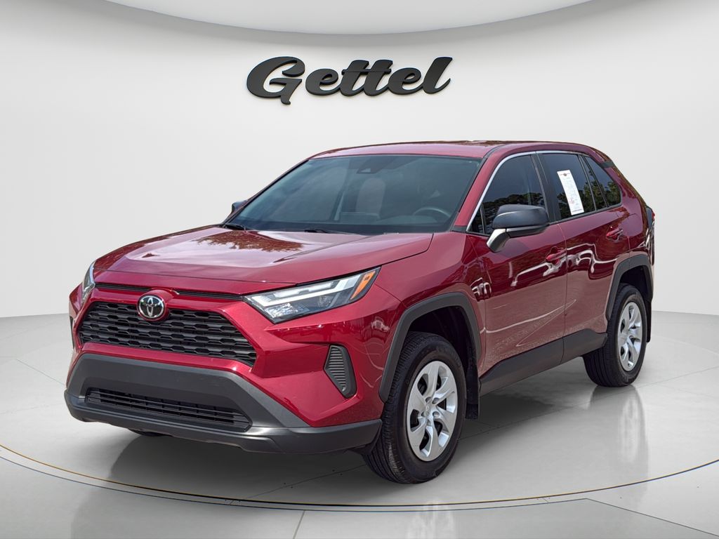 Red (Ruby Flare Pearl) 2025 Toyota RAV4 SUV / Crossover Front-Wheel Drive 8-Speed Automatic