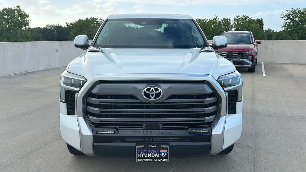 2023 Toyota Tundra Hybrid Limited Beige at Gullo Toyota