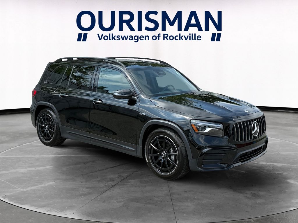 Black 2025 Mercedes-Benz GLB AMG 35 4MATIC SUV / Crossover All-Wheel Drive 8-Speed Automatic