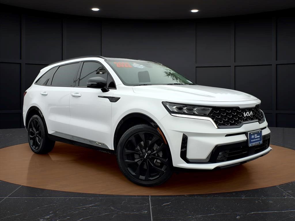 Glacial White Pearl 2022 Kia Sorento SX FWD SUV / Crossover Front-Wheel Drive 8-Speed Dual Clutch
