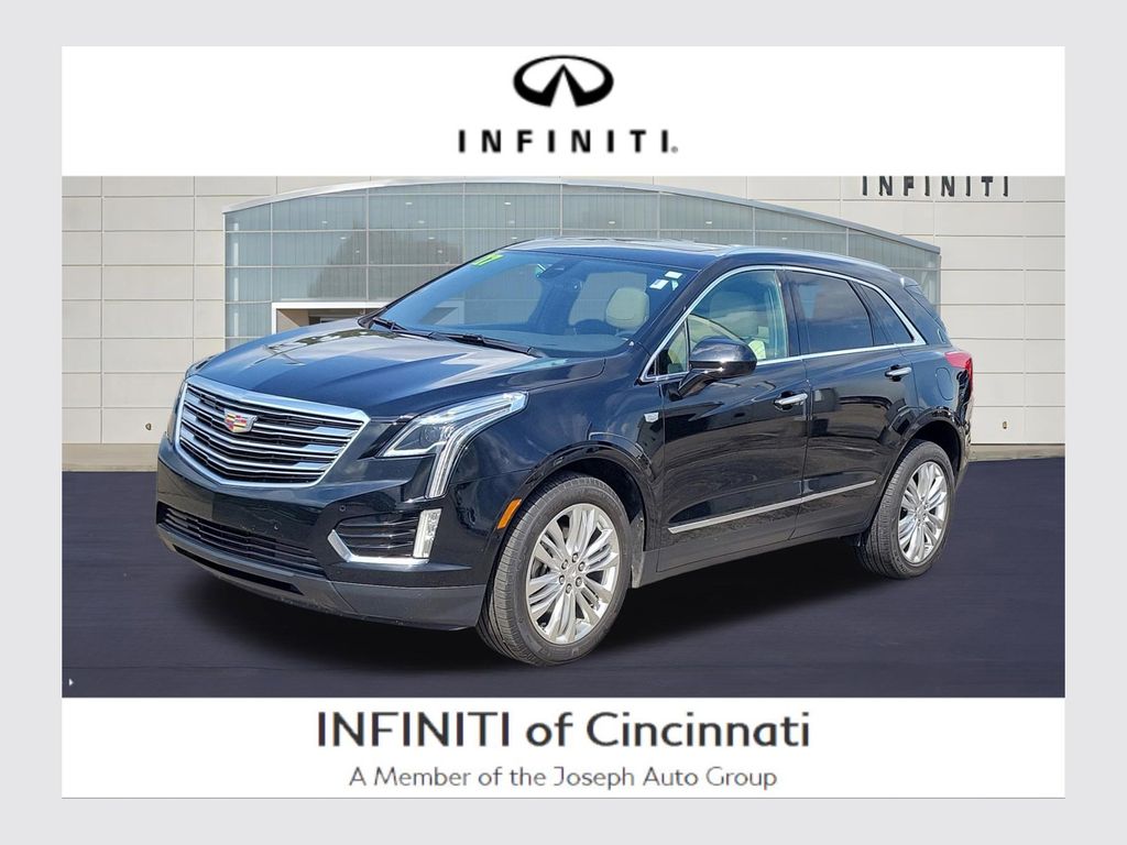 Stellar Black Metallic 2017 Cadillac XT5 Premium Luxury FWD SUV / Crossover Front-Wheel Drive 8-Speed Automatic