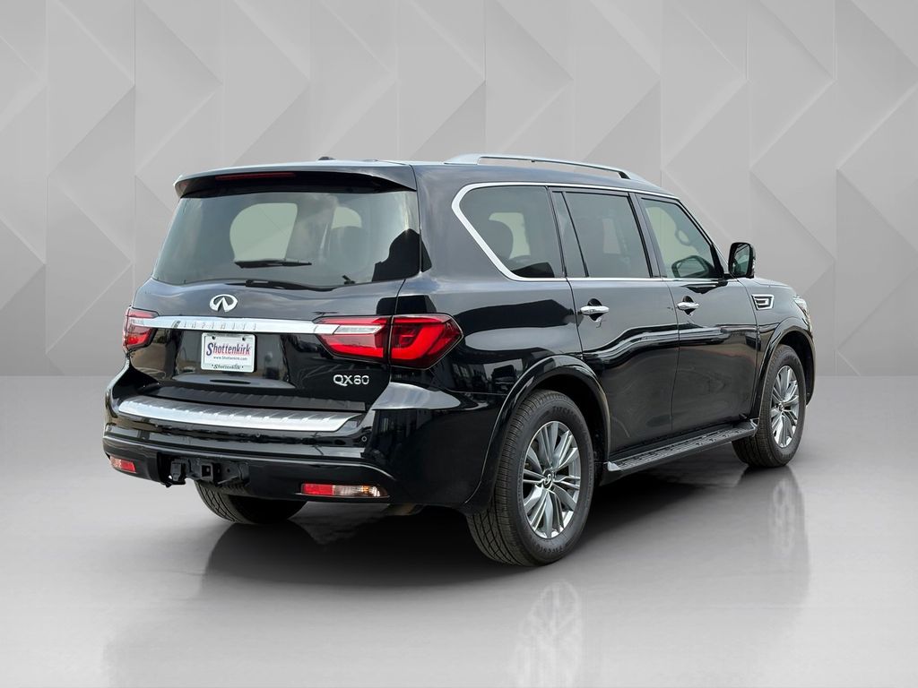 2022 INFINITI QX80 LUXE Black at Bayway Chrysler Dodge Jeep Ram