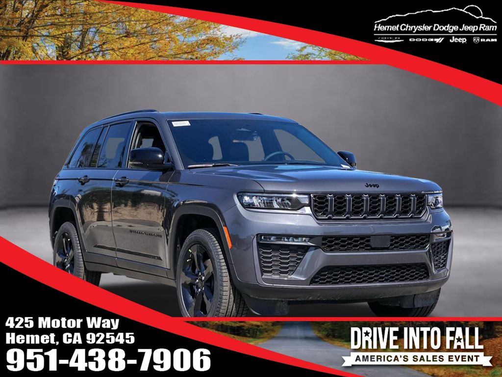 Baltic Gray Metallic Clearcoat 2026 Jeep Grand Cherokee SUV / Crossover Four-Wheel Drive 8-Speed Automatic