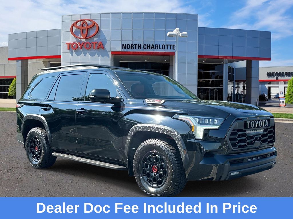 Midnight Black Metallic 2025 Toyota Sequoia SUV / Crossover Four-Wheel Drive Automatic
