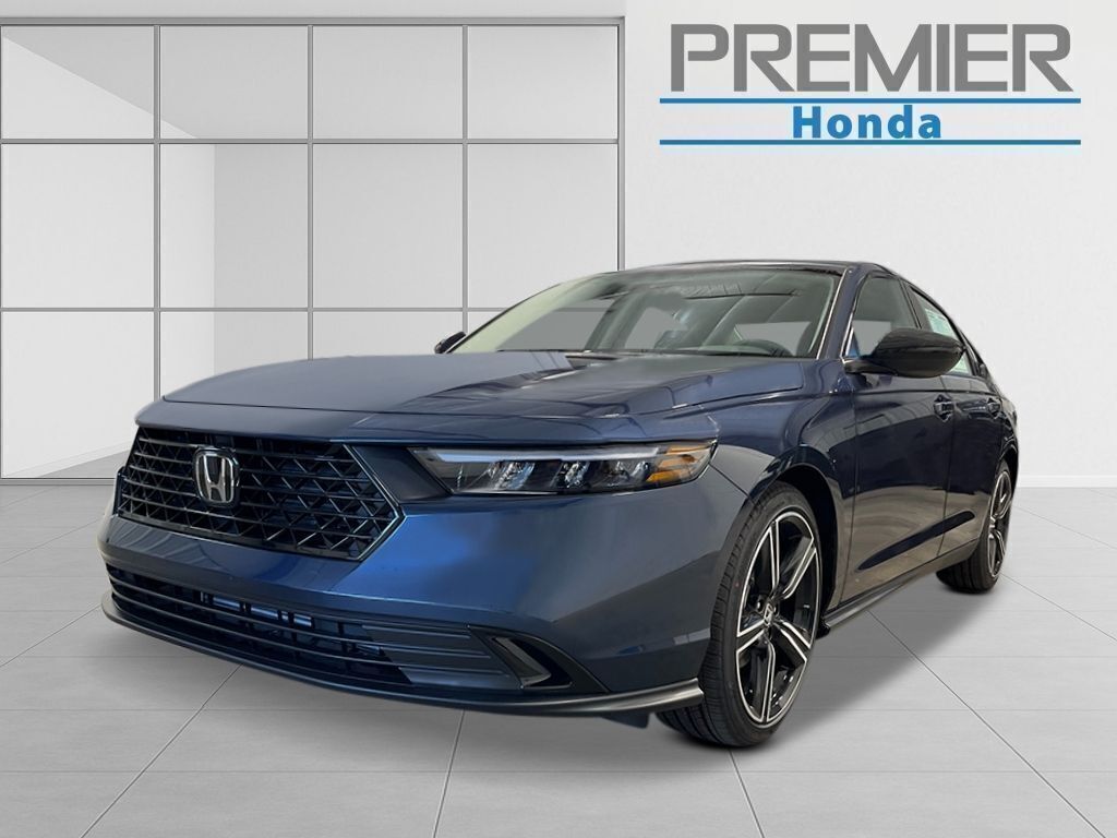 Canyon River Blue Metallic 2026 Honda Accord Sedan Front-Wheel Drive Continuously Variable Transmission