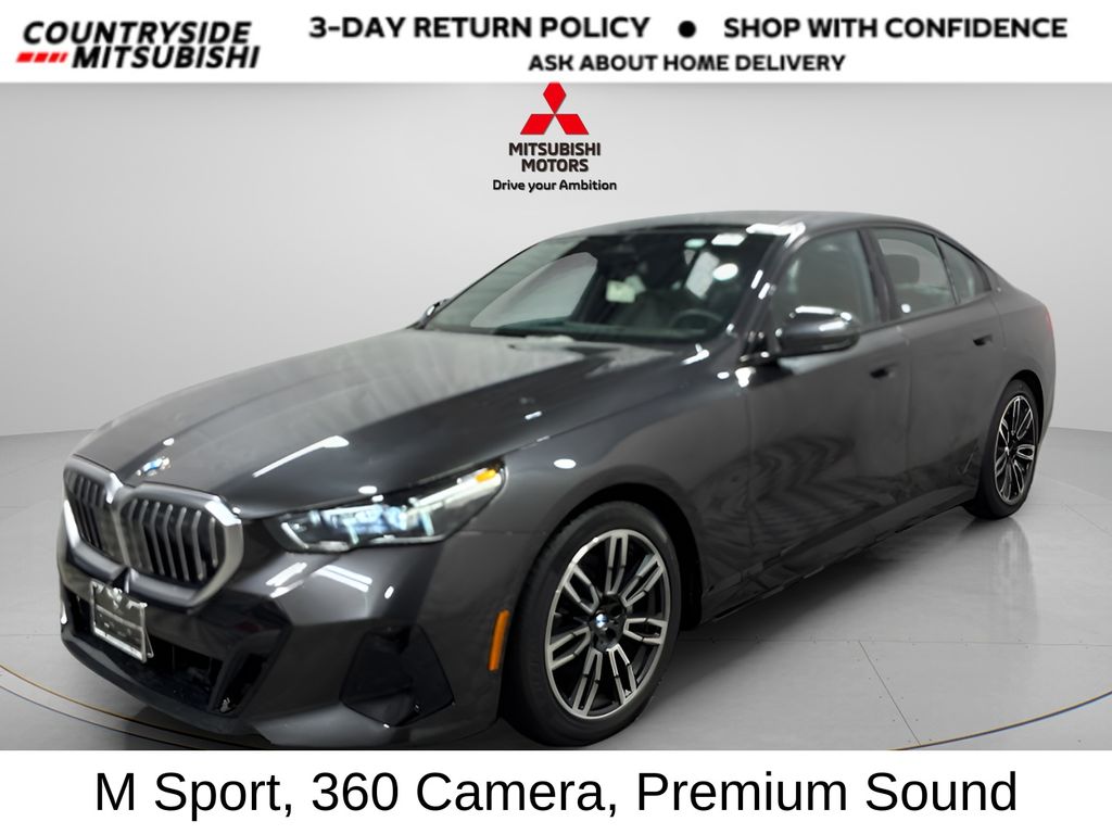 Gray (Dark Graphite) 2026 BMW 5 Series Sedan All-Wheel Drive 8-Speed Automatic