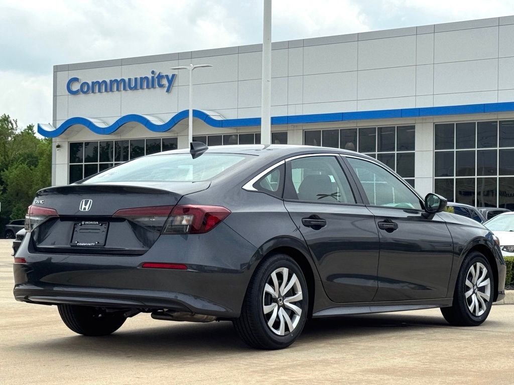 2026 Honda Civic LX Gray at Bayway Cadillac of The Woodlands