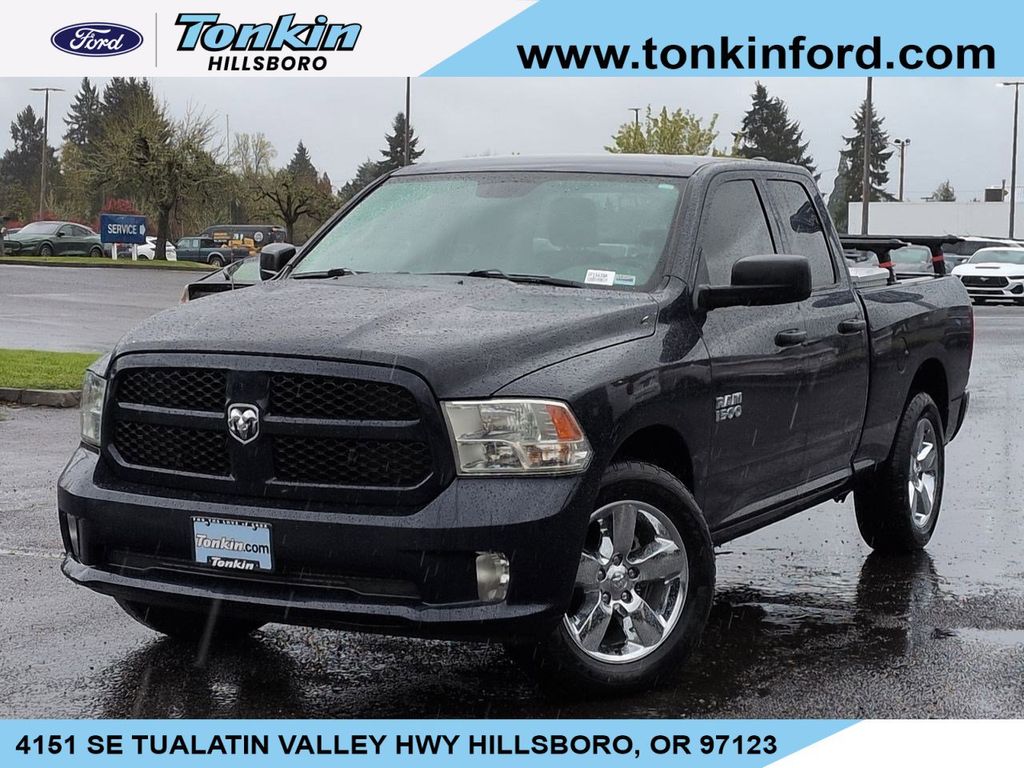True Blue Pearlcoat 2018 RAM 1500 Express Quad Cab RWD Pickup Truck 4X2 8-Speed Automatic