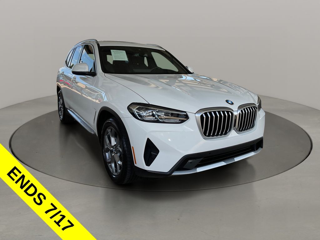 Alpine White 2023 BMW X3 SUV / Crossover Rear-Wheel Drive 8-Speed Automatic